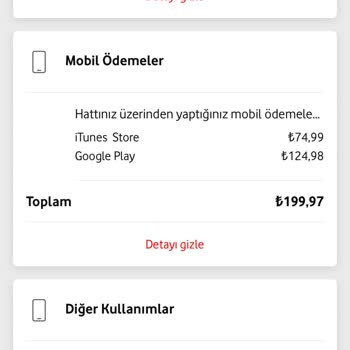 Vodafone İTunes Store İptali