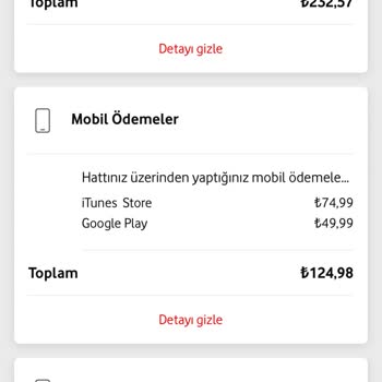 Vodafone İTunes Store İptali