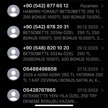 Betsobet Yeter Artık Silin Numaramı