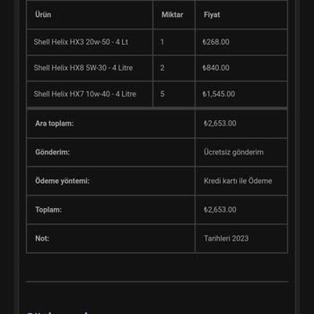 Sanal Yağ Market Sipariş Sorunları Ve İade Problemi