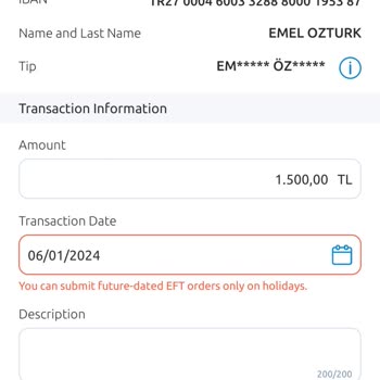 Yapı Kredi Bankası Fast İşlemi Yapılmıyor