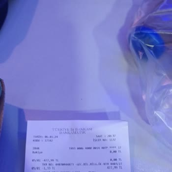 Geç. Bil. Bilg. Üç-Ntr Adlı Şüpheli İşlem İş Bankası