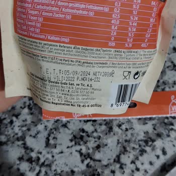 Migros'tan Aldığım Bozuk Gün Kurusundan Şikayetçiyim