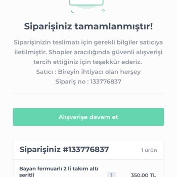 Shopier Kargoya Verildi Diye Mail Atıp Gönderilmeyen Ürün