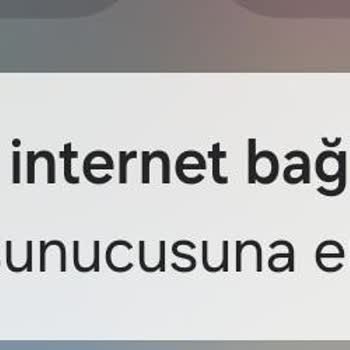 @Vodafone Mobil Veri Açık Ama İnternet Yok
