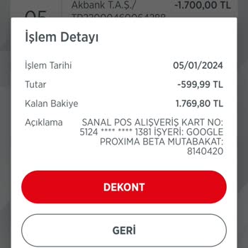 Google Proxima'dan İzinsiz Para Çekimi!