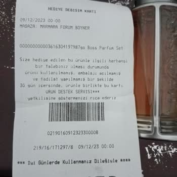 Boyner Parfüm Değişimi Hakkında