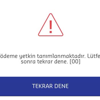 Sodexo Mobil Ödeme Yapmaya İzin Vermiyor