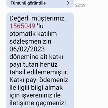HDI Fibaemeklilik Fibabanka Emeklilik Hesabı İle İlgili Şikayet