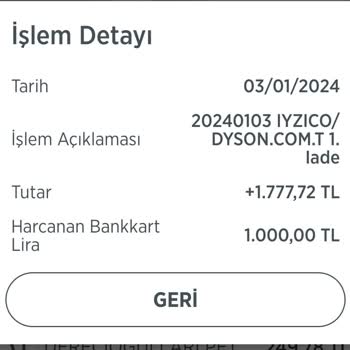 Dyson.com.tr De Süpürge Almak