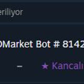 Dmarket'in Sistemi Yüzünden Bıçağım Çalındı