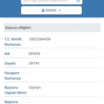 Nüfus ve Vatandaşlık İşleri Pasaport Elime Ulaşamadı