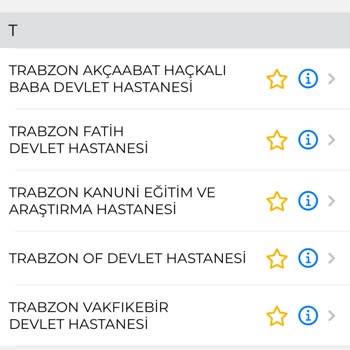 Hastane Randevu Sistemi :(
