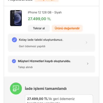 Hepsiburada Ücret İadesi Yapılmaması