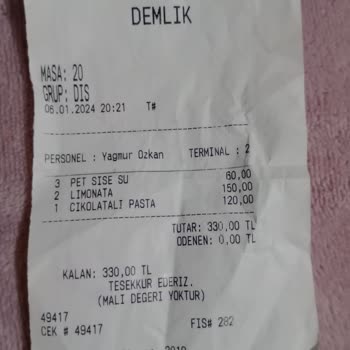 Demlik Cafe Abartılı Fiyatları Denetlenmiyormu