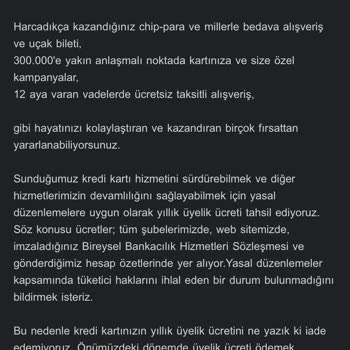 Akbank Kart Aidatı Mağduriyeti