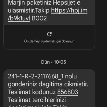 hepsiJET Kargom Gecikti, Mağduriyet Yaşıyorum