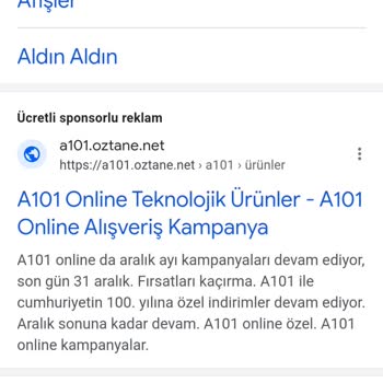 A101 Mağaza Adı Kötüye Kullanımı Ve Mağduriyet