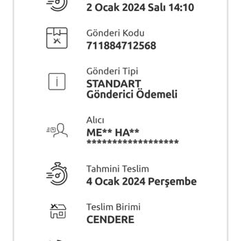 Yurtiçi Kargo Teslimatı Yapmadı Ve Telefonla Ulaşılmıyor