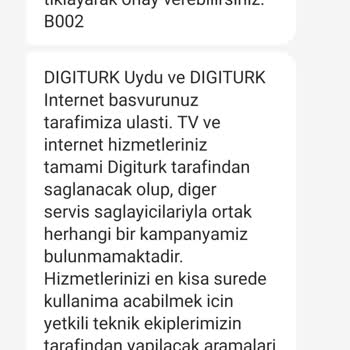 Digiturk 08508005500 Ve 02162125402 Şikayet
