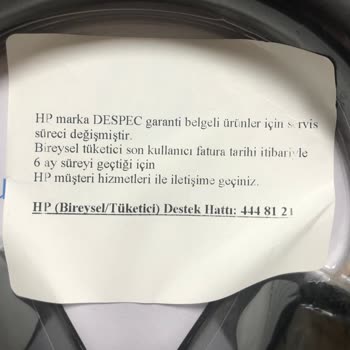 Teknosa Ve HP Garanti Aldatmacası