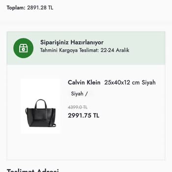 Boyner Ürün Tesliminin Yapılmaması