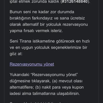 FlixBus Türkiye Kamil Koc Bilet İadesi Yapmıyor