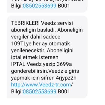 Veedz-tr.com Veedz Şikayet Paranın İadesi