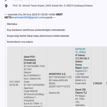 MoneyPay Kredi Kartı İle