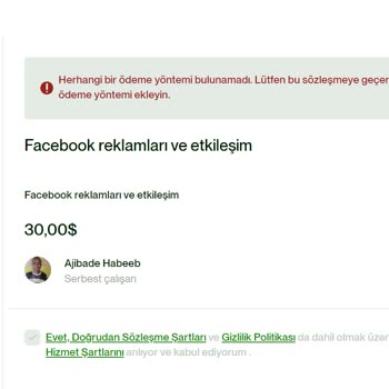 Upwork Ödenen Ücret Karşılığında Hizmet Alamama Sorunu