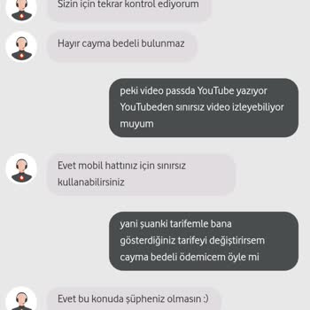 Vodafone Haksız Yere Cayma Bedeli