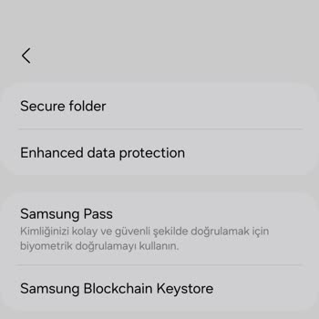 Samsung Telefon S22 Ultra Güvenli Klasör Sorunu