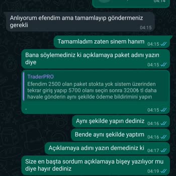 Trader Pro Vip Yatırım Sitesi Mağduriyeti