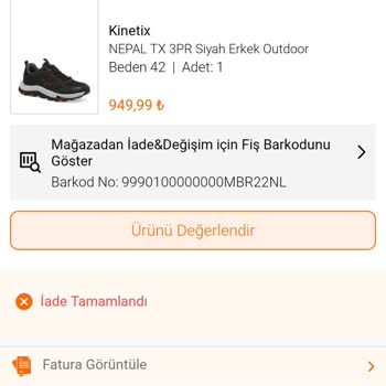 FLO Ayakkabı FLO Kuponla Aldığım Ürünümü Karşılıksız İade Etti