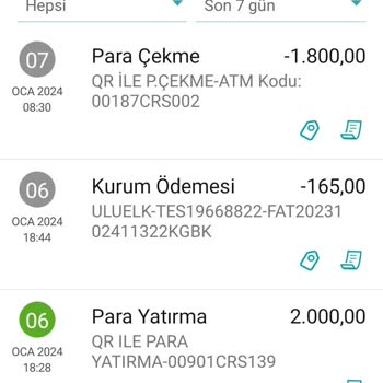 Jeton Hesabıma Geçmeyen Para