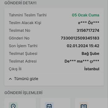 Trendyol Express Kargo Teslimat Sürecinde Yaşanan Gecikme Sorunu