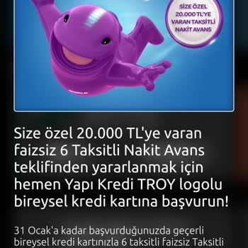 Yapı Kredi Bankası Aldatmaya Yönelik Mesajlar