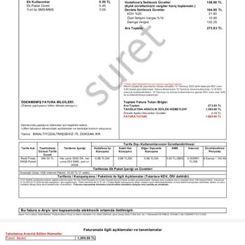 Vodafone Faturamı Almadığım Cihazı Ekliyor