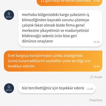 Trendyol Satıcılarının Güvensiz Ve Sorumsuz Olması Ve Sürat Kargo