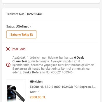 Trendyol, Burganbank İle Alışveriş İadesi