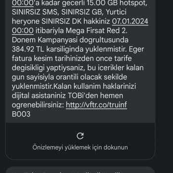 1 Ay Daha Para Kazanmak İçin İptal Edilmeyen Vodafone Mağduriyeti
