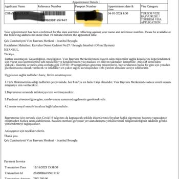 VFS Global Çekya Vize Randevusu İptali