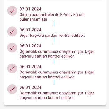 Gelir İdaresi Başkanlığı Girilen Parametreler İle E Arşiv Fatura Bulunamamıştır