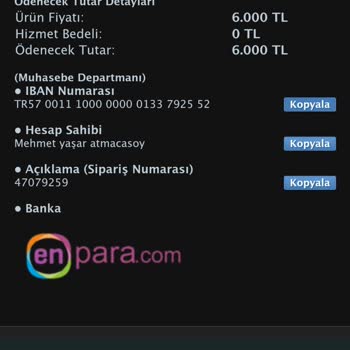 Sahibinden Acil Destek İstiyorum