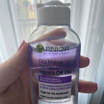 Garnier Göz Makyajı Temizleyici Hasar Verdi Ve Elimde Kaldı