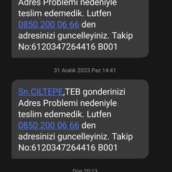 TEB Kredi Kartı Teslimatında Yaşanan Sorunlar