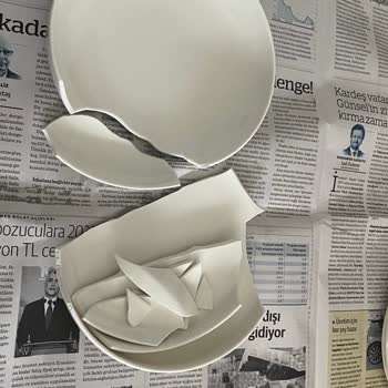 Schafer Kırık Yemek Takımı