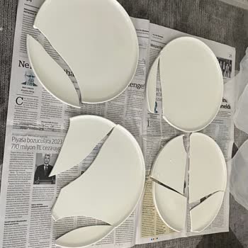 Schafer Kırık Yemek Takımı