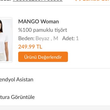 Mango Yanlış Gönderilen Ürün