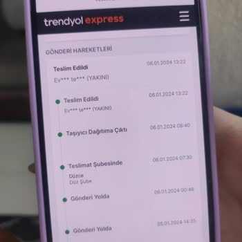 Trendyol Express Sorumsuzluğu Ve Umursamazlığı